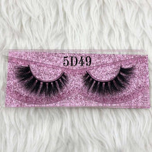 Load image into Gallery viewer, Mikiwi Thick Long 5D mink eyelashes long lasting mink lashes natural dramatic volume eyelashes extension 3d false eyelash