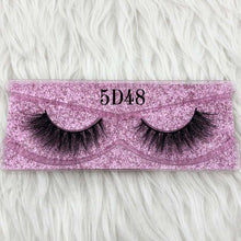 Load image into Gallery viewer, Mikiwi Thick Long 5D mink eyelashes long lasting mink lashes natural dramatic volume eyelashes extension 3d false eyelash