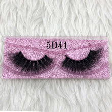 Load image into Gallery viewer, Mikiwi Thick Long 5D mink eyelashes long lasting mink lashes natural dramatic volume eyelashes extension 3d false eyelash