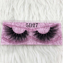 Load image into Gallery viewer, Mikiwi Thick Long 5D mink eyelashes long lasting mink lashes natural dramatic volume eyelashes extension 3d false eyelash