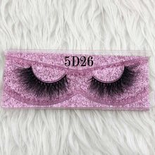 Load image into Gallery viewer, Mikiwi Thick Long 5D mink eyelashes long lasting mink lashes natural dramatic volume eyelashes extension 3d false eyelash
