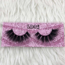 Load image into Gallery viewer, Mikiwi Thick Long 5D mink eyelashes long lasting mink lashes natural dramatic volume eyelashes extension 3d false eyelash