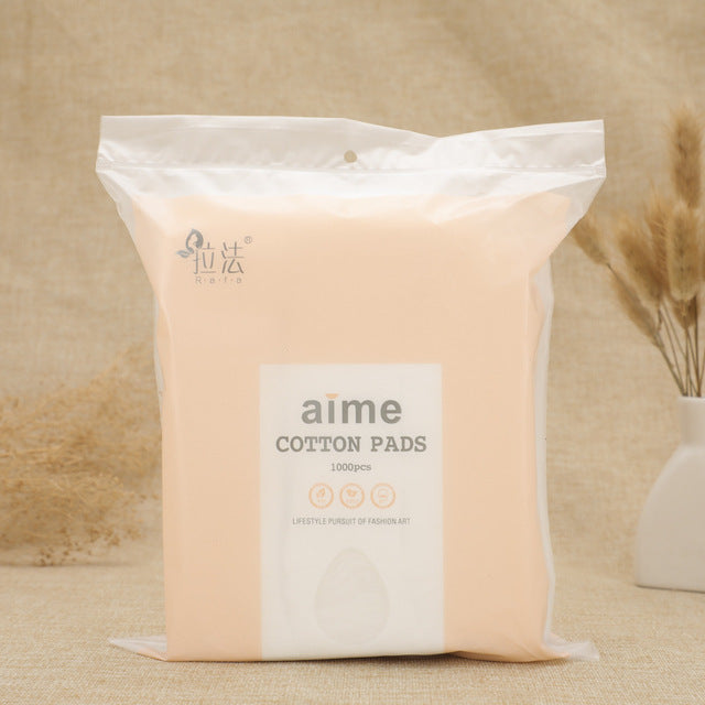 Silk thin cosmetic cotton 1000 pieces of makeup remover cotton piece is soft and does not drop debris