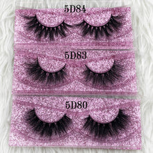 Load image into Gallery viewer, Mikiwi Thick Long 5D mink eyelashes long lasting mink lashes natural dramatic volume eyelashes extension 3d false eyelash