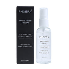 Load image into Gallery viewer, PHOERA 50ml Makeup Setting Spray Moisturizing Long Lasting Foundation Fixer Matte Finishing Setting Spray Cosmetic  TSLM1