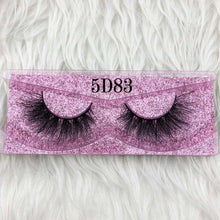 Load image into Gallery viewer, Mikiwi Thick Long 5D mink eyelashes long lasting mink lashes natural dramatic volume eyelashes extension 3d false eyelash