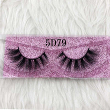 Load image into Gallery viewer, Mikiwi Thick Long 5D mink eyelashes long lasting mink lashes natural dramatic volume eyelashes extension 3d false eyelash