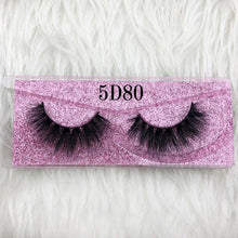 Load image into Gallery viewer, Mikiwi Thick Long 5D mink eyelashes long lasting mink lashes natural dramatic volume eyelashes extension 3d false eyelash