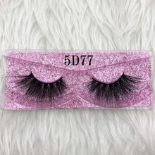 Load image into Gallery viewer, Mikiwi Thick Long 5D mink eyelashes long lasting mink lashes natural dramatic volume eyelashes extension 3d false eyelash