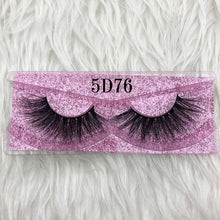 Load image into Gallery viewer, Mikiwi Thick Long 5D mink eyelashes long lasting mink lashes natural dramatic volume eyelashes extension 3d false eyelash