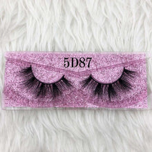 Load image into Gallery viewer, Mikiwi Thick Long 5D mink eyelashes long lasting mink lashes natural dramatic volume eyelashes extension 3d false eyelash