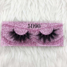 Load image into Gallery viewer, Mikiwi Thick Long 5D mink eyelashes long lasting mink lashes natural dramatic volume eyelashes extension 3d false eyelash