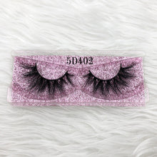 Load image into Gallery viewer, Mikiwi Thick Long 5D mink eyelashes long lasting mink lashes natural dramatic volume eyelashes extension 3d false eyelash