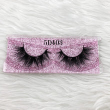 Load image into Gallery viewer, Mikiwi Thick Long 5D mink eyelashes long lasting mink lashes natural dramatic volume eyelashes extension 3d false eyelash